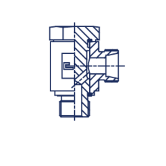 Соединение JE DS10 М16х1.5 (корпус) CAST