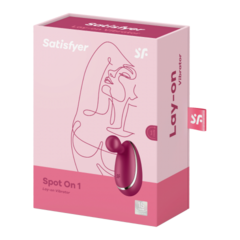 Стимулятор клитора Satisfyer Spot On бордовый
