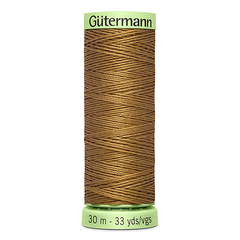 Нить Top Stitch 30/30 м для декоративной отстрочки, Gutermann, 887 бежево-горчичный