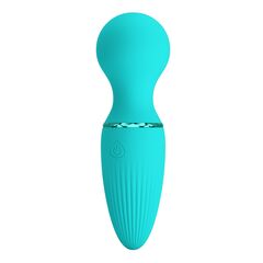 Аквамариновый мини-wand Dwayne - 12 см. - 
