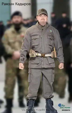 Фигурка Рамзан Кадыров масштаб 1/6 Wolf King