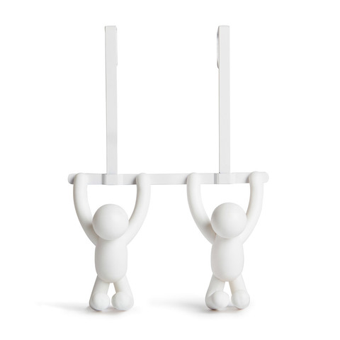 Вешалка надверная BUDDY белая Umbra