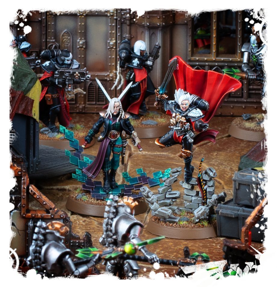 Warhammer 40K: Ephrael Stern & Kyganil – Miniature Adepta Sororitas Sigillate Da Games Workshop