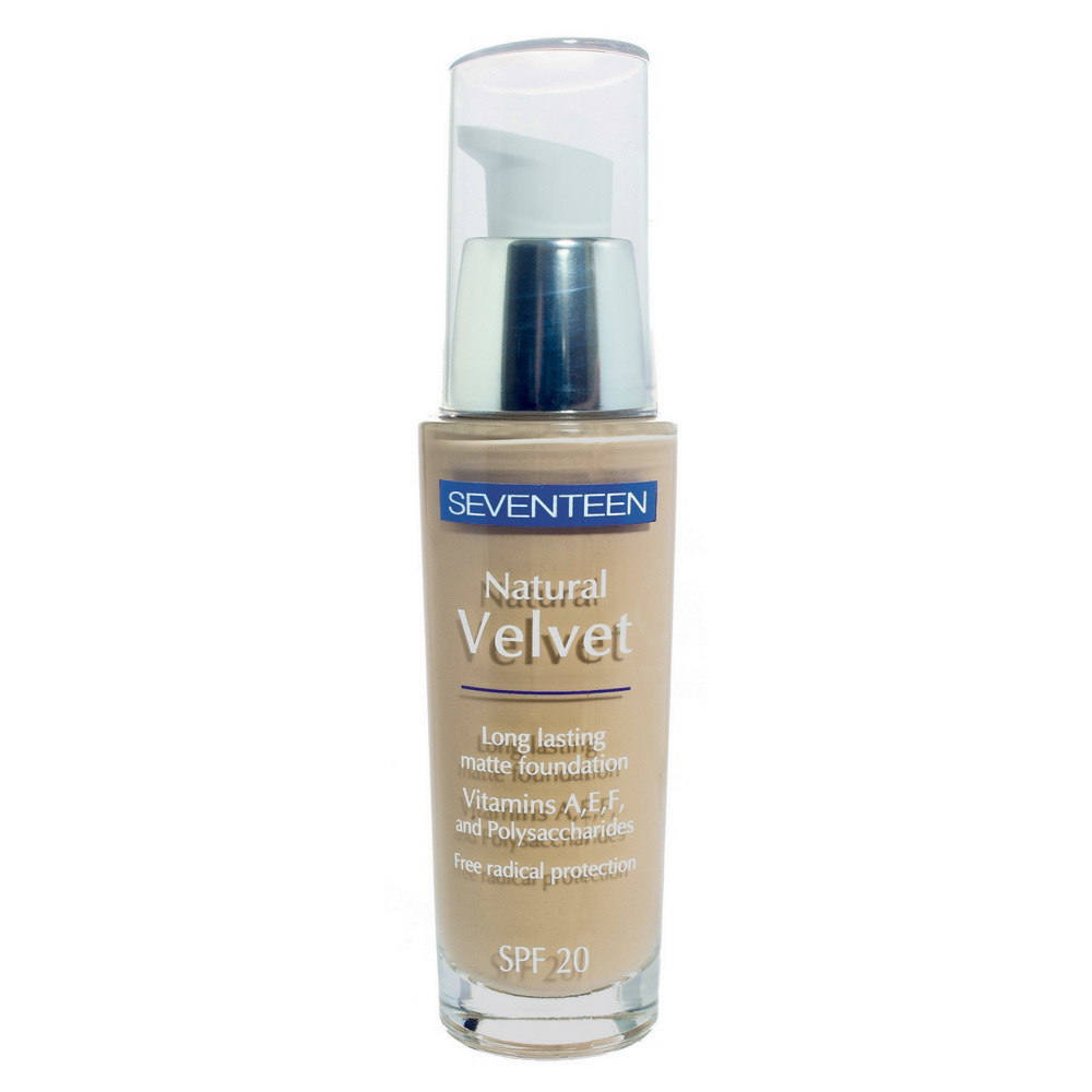 Тональный крем Natural Velvet Long Lasting Matte Foundation