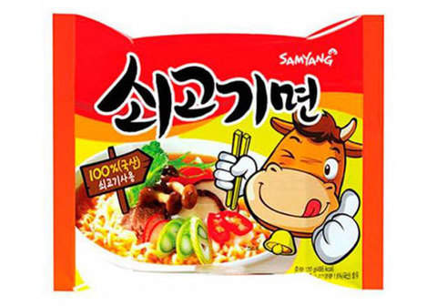 Лапша  со вкусом говядины Sogokimyun, 120г