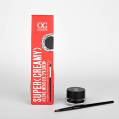 OG-EB2135 Гелевая стойкая подводка для век №01,черная в баночке Long-Wear Gel Eyeliner