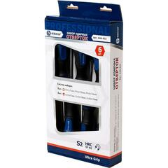 Набор отверток ударных КОБАЛЬТ Ultra Grip S2 (6 шт.) коробка (646-621)