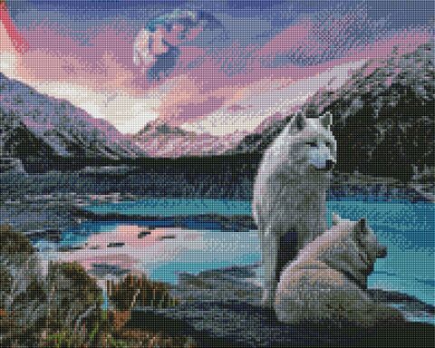 Алмазная мозаика на подрамнике 