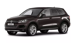 Стекла фар VOLKSWAGEN Touareg NF (2010-2014) black R