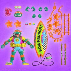 Фигурка Ultimate Super7 Teenage Mutant Ninja Turtles: Sewer Surfer Mike