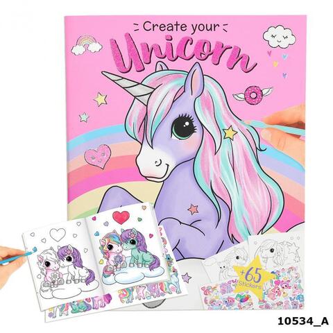 Yivi Create your Unicorn Colouring Book