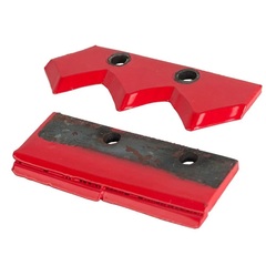 Нож сменный двухзаходного шнека для грунта DDE (100 мм)(30х30х4 мм, плоский) (пара) (DK-100)