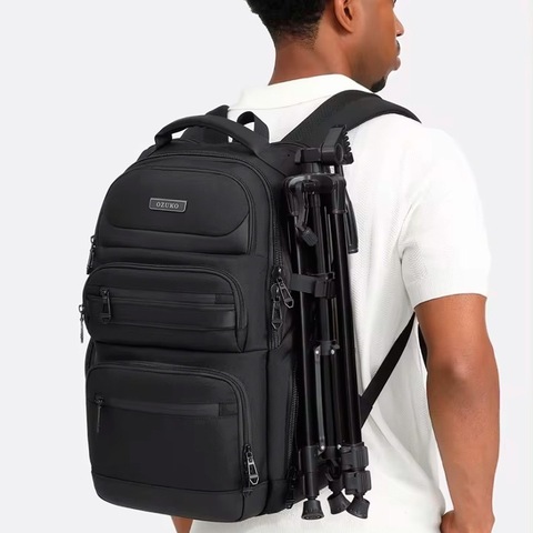 Картинка рюкзак городской Ozuko 9772S Black - 8