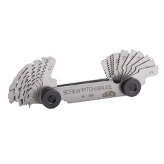 Резьбомер UNC 4-64Tpi 22шт Kinex 1148-02-022