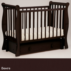 АБ 21.3 " Лаванда " кровать маятниковая  продольная (слоновая кость)