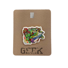 Деревянный значок Баттлтоадс