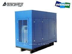 Дизельный генератор Азимут АД-120С-Т400-1РПМ17 Doosan в капоте