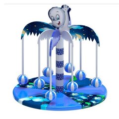 Детская карусель кокосовая пальма "Каспер" (d290 см)