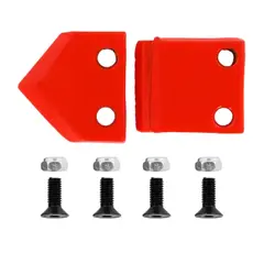 Нож сменный двухзаходного шнека для грунта DDE (100 мм)(30х30х4 мм, плоский) (пара) (DK-100)