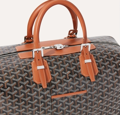 Дорожная сумка GOYARD Bowling 45, коричневый