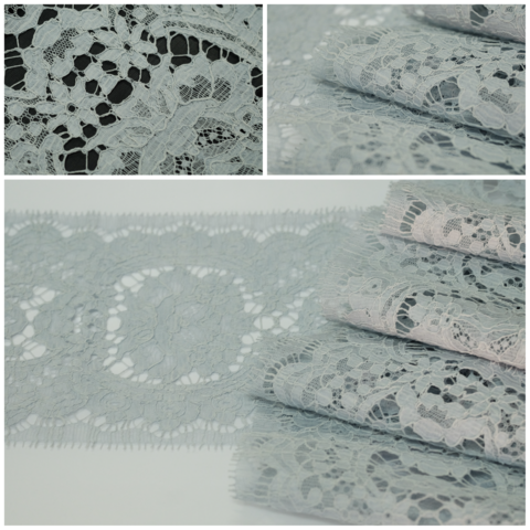 Кружево RM Chantilly Cotton Gris