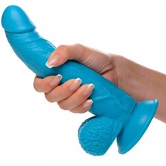 Реалистичный фаллоимитатор на присоске Pop Peckers 7.5