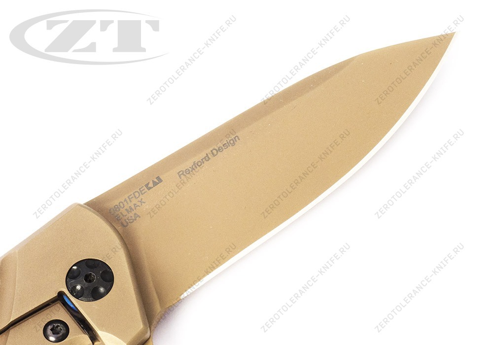 Нож Zero Tolerance 0801FDE Rexford - фотография 