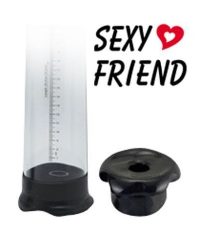 Чёрная уплотнительная насадка для помпы - Sexy Friend SEXY FRIEND SF-70237