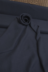 Лен смягченный, цвет темно синий