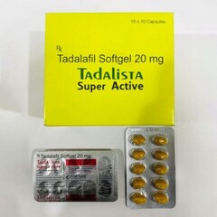 Препарат для усиления потенции Tadalista Super Active (10 таб.)
