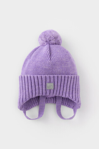 шапка  для девочки  КВ 20401/ш/светло-сиреневый