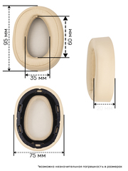 Амбушюры Sony MDR-100ABN, WHH900N