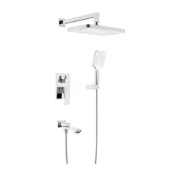 Raglo R01.27 Душевой комплект С ВНУТРЕННЕЙ ЧАСТЬЮ, хром фото