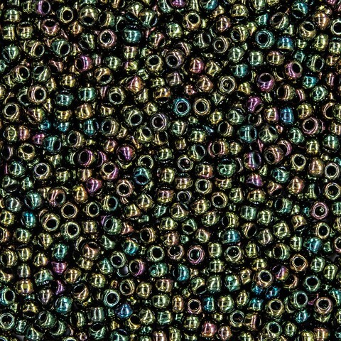 Японский бисер TOHO Round 11/0 (№508), металлизированный, непрозрачный глянцевый