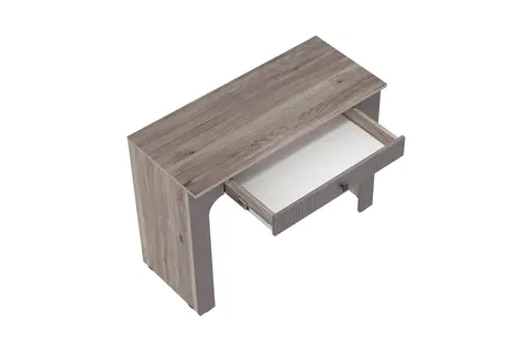Стол туалетный Кассандра дуб смоки / серый