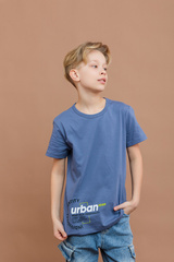 113_БК25 Футболка кор.рукав, графит