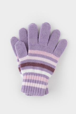 перчатки  для девочки КВ 10000/24ш/св.сиреневый,розовая сирень