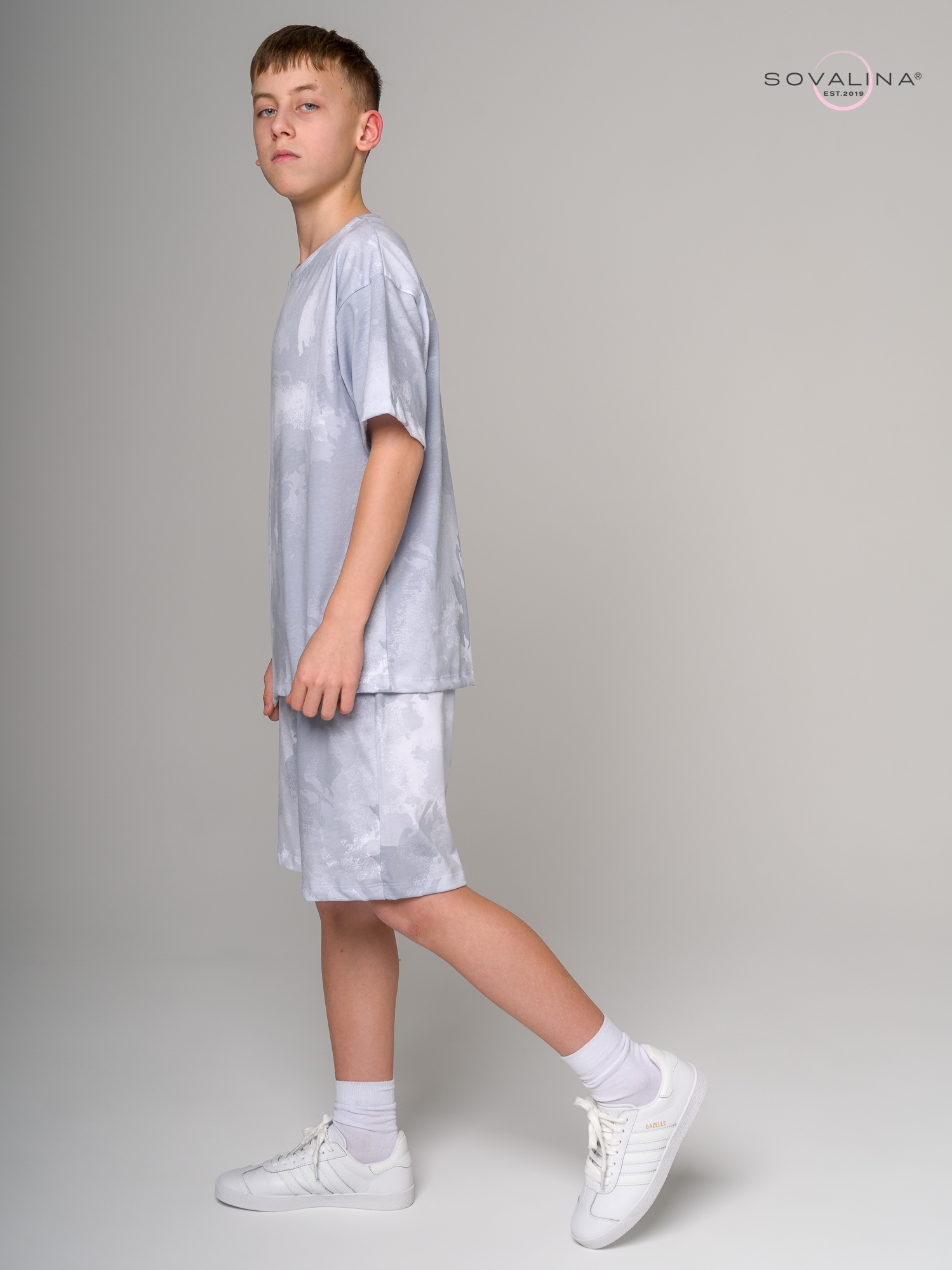 Костюм Light men тайдай серый MAX