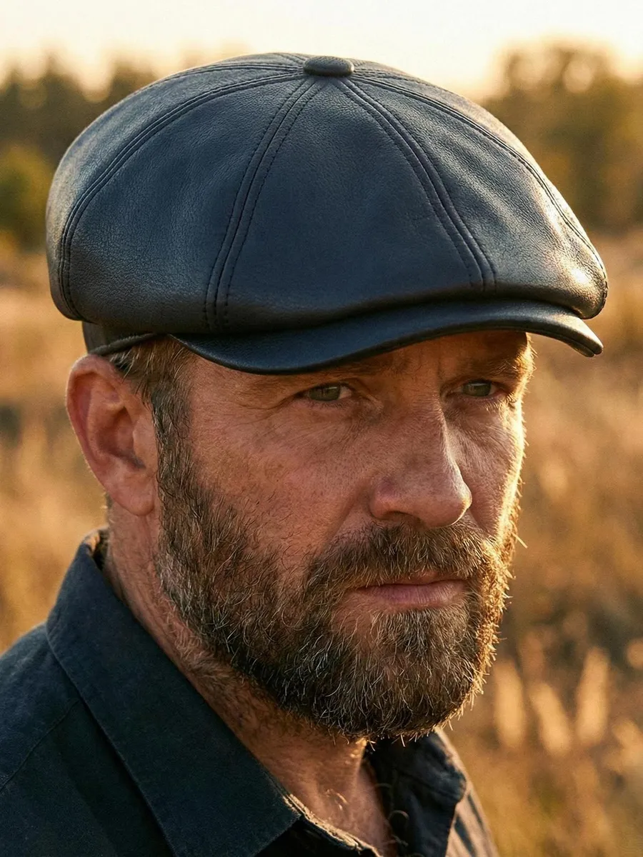 Кепи восьмиклинка Эко кожа