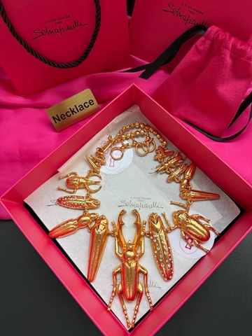 Колье жуки Schiaparelli Скиапарелли