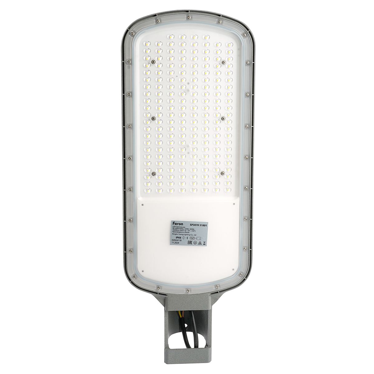 Уличный консольный светодиодный светильник Feron SP3074 51801