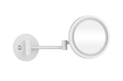 White: Косметическое зеркало с подсветкой Ø160 мм Bemeta White 112101144 фото