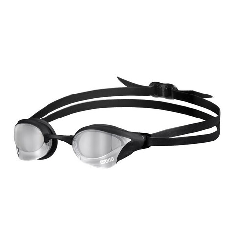 Очки для плавания ARENA Cobra Core Swipe MR, арт.003251550, зеркальные линзы, черная оправа