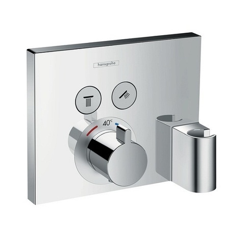 Термостат встраиваемый на 2 потребителя Hansgrohe ShowerSelect 15765000