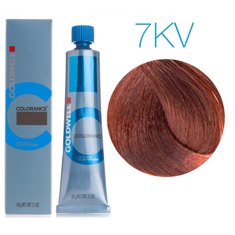 Goldwell Colorance 7KV (медно-фиолетовый) - тонирующая крем-краска