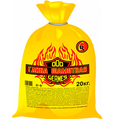 Глина шамотная Гермес огнеупорная. 20 кг.