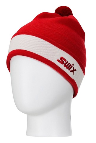 Картинка шапка Swix Tradition fold up 99990 красный Swix - 2