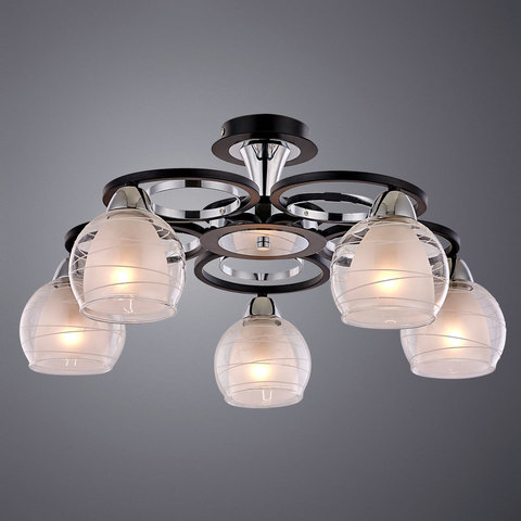 Люстра Arte Lamp Ginevra A1604PL-5BK