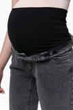 Джинсы для беременных (BOYFRIEND) 11639 черный