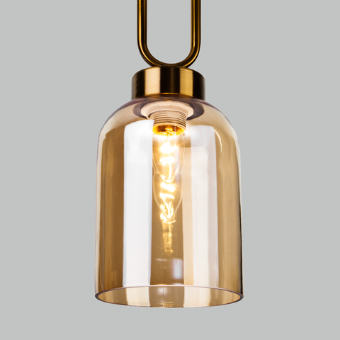 Подвесной светильник 50229/1 янтарный